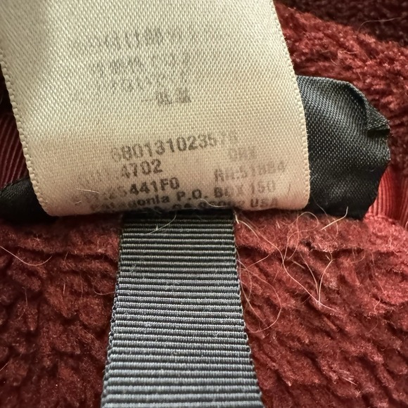 Patagonia Re Tool Half Snap Pullover Women's Sz S Red Outdoors Gorpcore Hiking - Picture 6 of 9